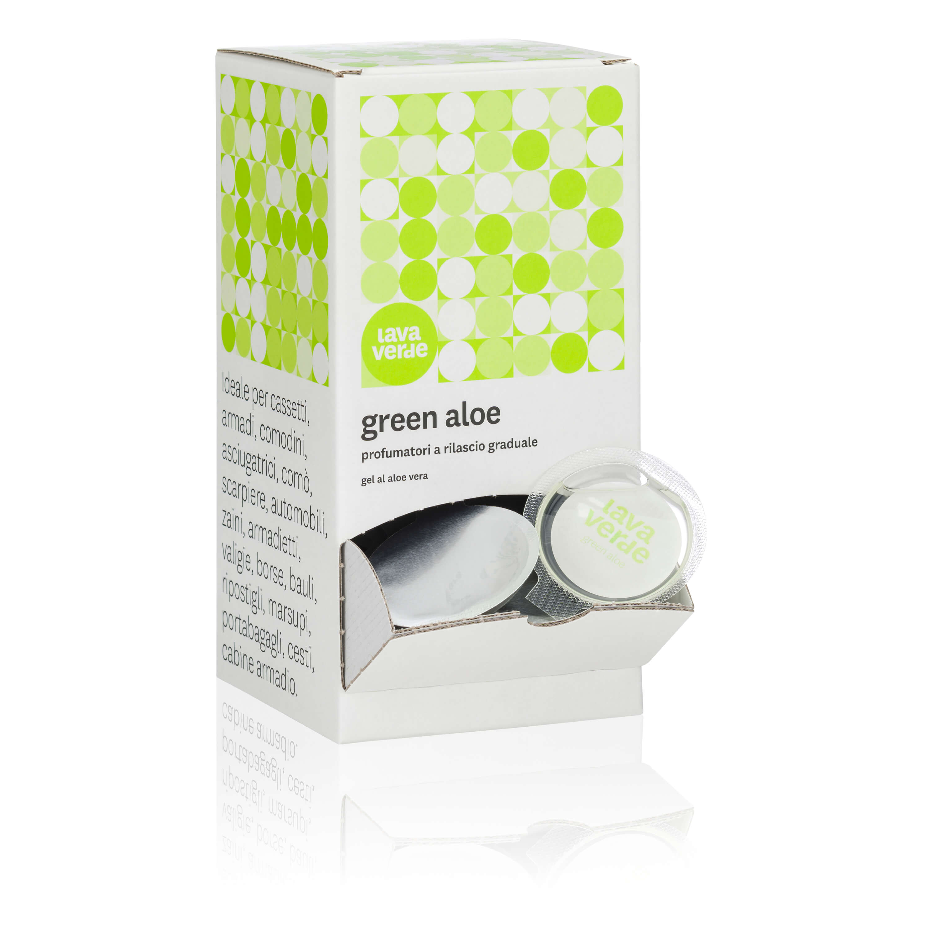 Profumatore a rilascio graduale Green Aloe