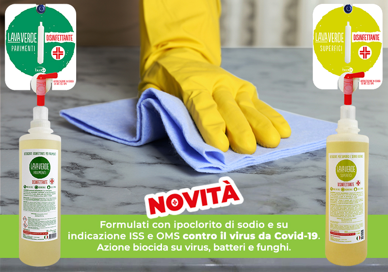 I Migliori alleati per pulizia e disinfezione